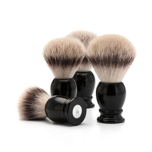 Помазок MUEHLE CLASSIC, фибра высшей категории Silvertip, черная смола, размер M — изображение 2