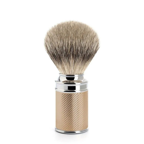 Помазок MUEHLE TRADITIONAL, барсучий ворс высшей категории Silvertip, розовое золото
