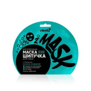 Кислородная маска - шипучка для лица Vilenta Bloom "Нежное Очищение" 25мл