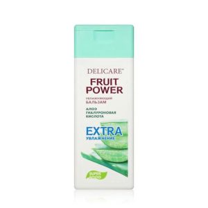 Бальзам для волос Delicare Fruit Power "очищение и увлажнение" алоэ 240мл