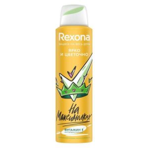 Женский дезодорант - антиперспирант Rexona Ярко и цветочно 150мл