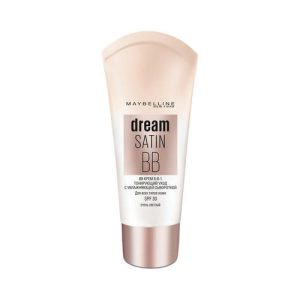BB крем Maybelline New York Dream Satin ВВ!! Мгновенное сияние" 8 в1 для лица Очень светлый 30мл