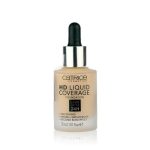Тональный крем для лица Catrice HD Liquid Coverage Foundation 010 Light beige 30мл
