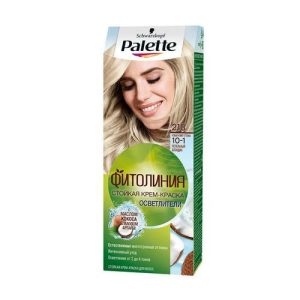 Крем - краска Palette Фитолиния стойкая для волос 218 Пепельный блондин 50 мл