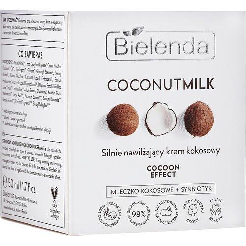 Bielenda Coconut Milk Strongly Moisturizing Coconut Cream - Интенсивно увлажняющий кокосовый крем, 50 мл. — изображение 2