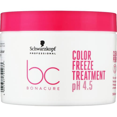 Schwarzkopf Professional Bonacure Color Freeze Treatment pH 4.5 - Маска для окрашенных волос, 200 мл. — изображение 4