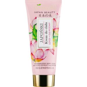 Bielenda Japan Beauty Regenerating Body Cream - Крем для тела "Экстракт лотоса + рисовое масло", 200 мл.