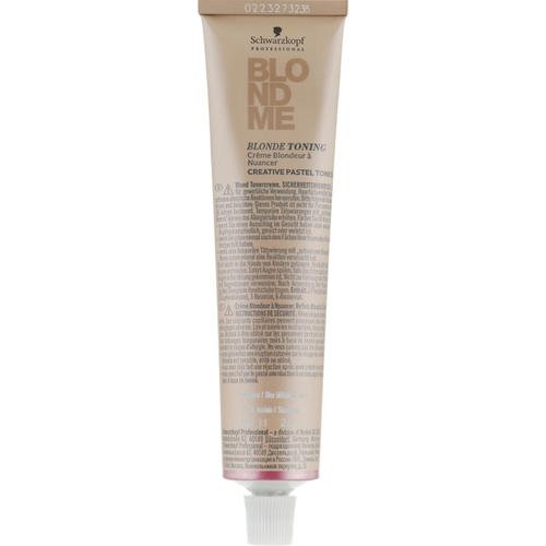 Schwarzkopf Professional BlondMe Pastel Tones Blonde Toning - Тонирующий бондинг-крем для волос, 60 мл. — изображение 2