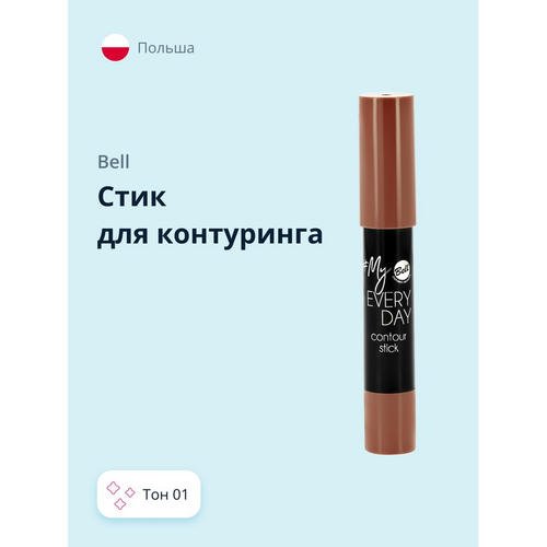 Стик для контуринга `BELL` MY EVERYDAY CONTOUR STICK тон 01 — изображение 2