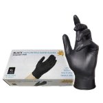 Перчатки нитрил-винил Wally Plastic XL черные