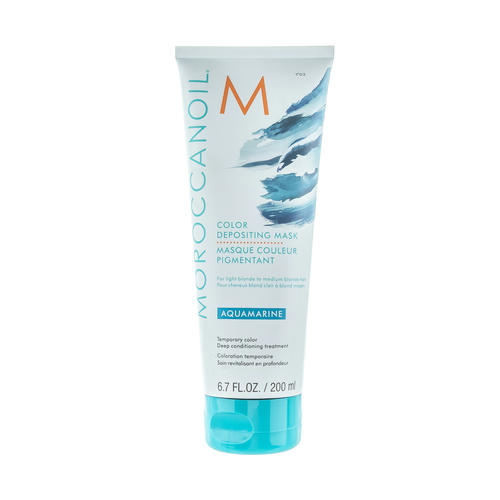 Мороканойл Тонирующая маска для волос тон "Aquamarine", 200 мл (Moroccanoil, Color Depositing Mask) — изображение 2