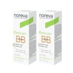 Норева Комплект Эксфолиак ВВ крем, светлый тон, 2х30 мл (Noreva, Exfoliac)