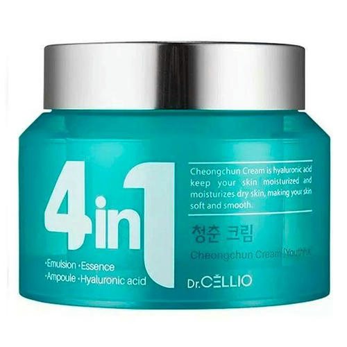 Dr.Cellio Dr.G50 Крем для лица с гиалуроновой кислотой Dr.Cellio G50 4 In 1 Cheongchun Cream (Hyaluronic Acid)
