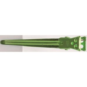Зажимы Y.S.Park Clips M YS-14*10 (10 шт.) зеленые