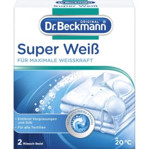 Отбеливатель для белья в пакетах Dr.Beckmann Super Weis 2 шт