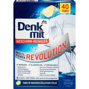 Таблетки для посудомоечных машин Denkmit Multi Power Revolution 40 шт