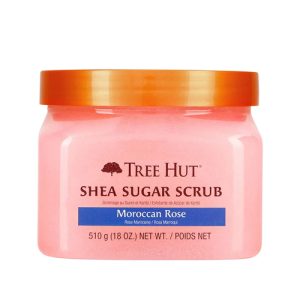 Скраб для тела с ароматом марокканской розы Tree Hut Moroccan Rose, 510 гр