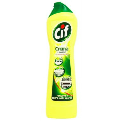 Универсальное чистящее средство для кухни и ванной CIif Crema Limone 750 мл