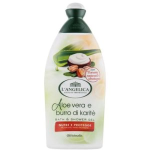 Гель для душа L'angelica all'Aloe Vera e Burro di Karit_ 500 мл