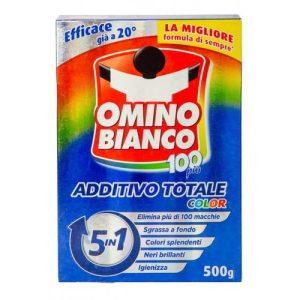 Пятновыводитель и активизатор стирки Omino Bianco Color 5в1, 500 гр (100 стирок)