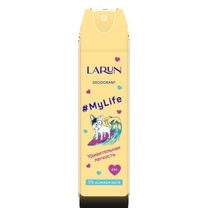 Дезодорант женский Larun Deodorant Удивительная легкость, 150мл