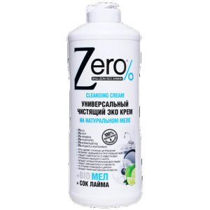 Чистящий крем Zero, мел и сок лайма, 500мл