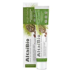 Зубная паста AltaiBio Кедр-пихта, 100г