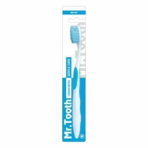 Зубная щетка MR.TOOTH Gentle Care мягкая щетина