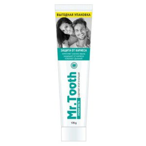 Зубная паста Mr.Tooth Защита от кариеса, 170г
