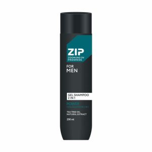 Гель-шампунь мужской ZIP Power 2 в 1, 250мл