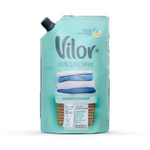 Гель для стирки VILOR и УНИВЕРСАЛ, 1000 мл