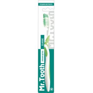 Зубная щетка Mr.Tooth Classic, средняя жесткость
