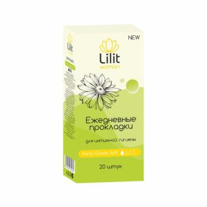 Прокладки гигиенические ежедневные Lilit Panty classic soft Ромашка, 20шт