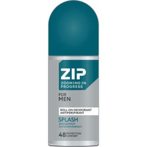 Дезодорант шариковый мужской ZIP Splash, 70мл