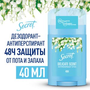 Дез. P&G Secret жен. стик Деликат 40мл