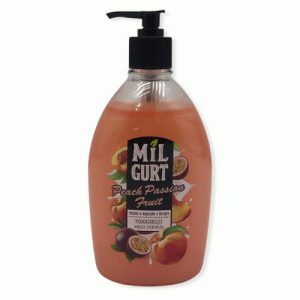 Жидкое крем-мыло Milgurt 500мл персик и маракуйя в йогурте