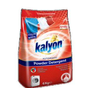Порошок 6 кг Kalyon LOVELY парфюм универ. красный KALYON