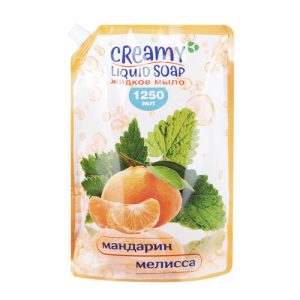 Жидкое мягкое крем-мыло Creamy «Мандарин и мелисса» 1250 мл/6 Creamy