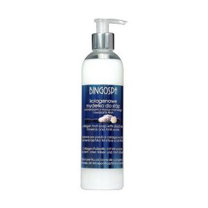 Коллагеновое мыло для ног с АНА кислотами, BingoSpa Collagen Foot Wash With Dead Sea Minerals and AHA