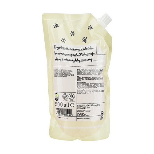 Жидкое мыло "Корица и ваниль", Yope Vanilla Natural Liquid Soap 98 % (дой-пак) — изображение 2