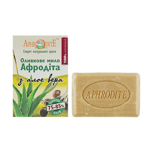 Оливковое мыло с алоэ вера, Aphrodite Olive Oil Soap With Aloe Vera — изображение 2