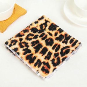 Тряпка из микрофибры, 35x35 см, рисунок МИКС