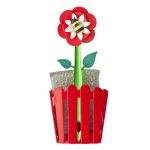 Щётка для посуды + губка на подставке Vincents farm