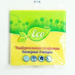 Салфетка Русалочка ECO LINE универсальная 3шт